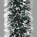 Мишура Равенна 150мм/2м зелено-белая